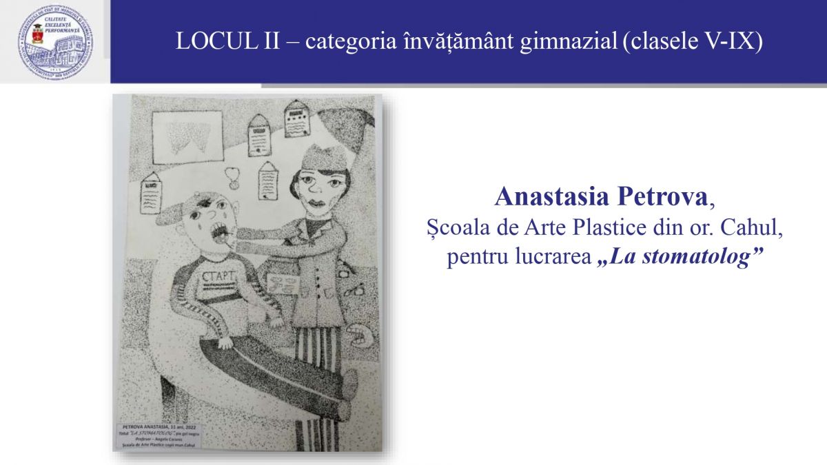 concursul de desene „Medicul – prin ochii unui copil”